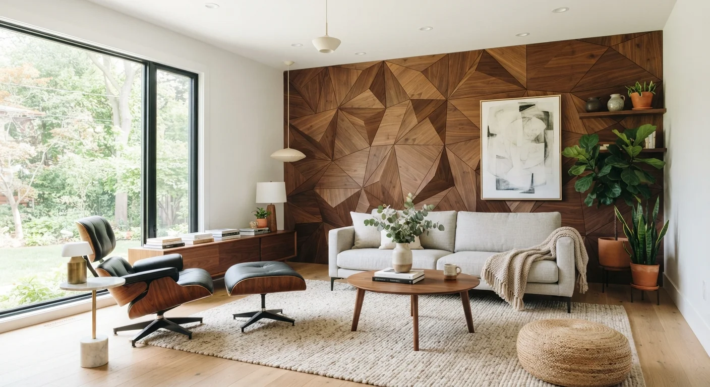 Accent Walls: Paint, Wallpaper, Wood Panels, or Tile?