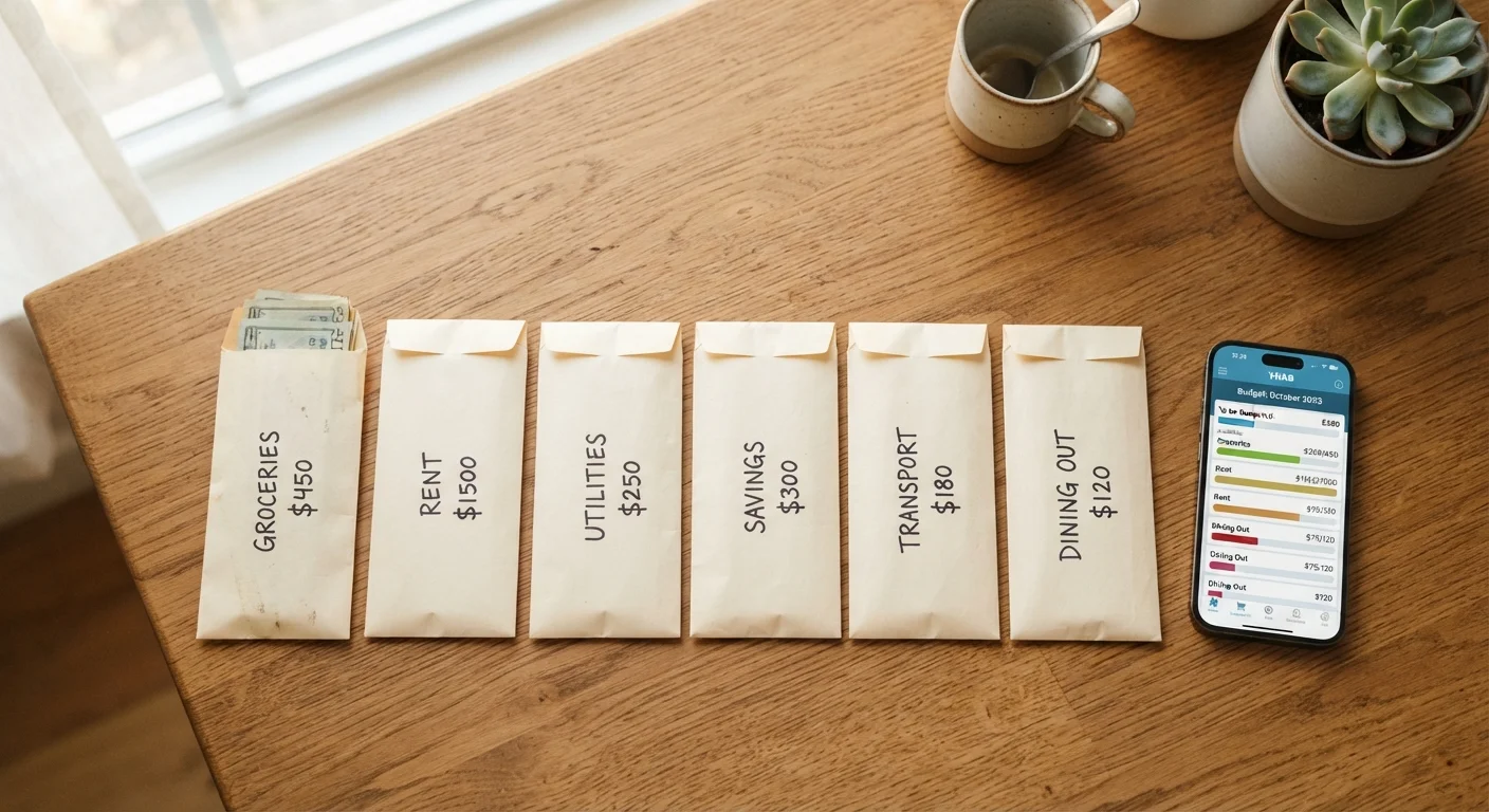 Envelope Budgeting in a World of Debit Cards and Apps
