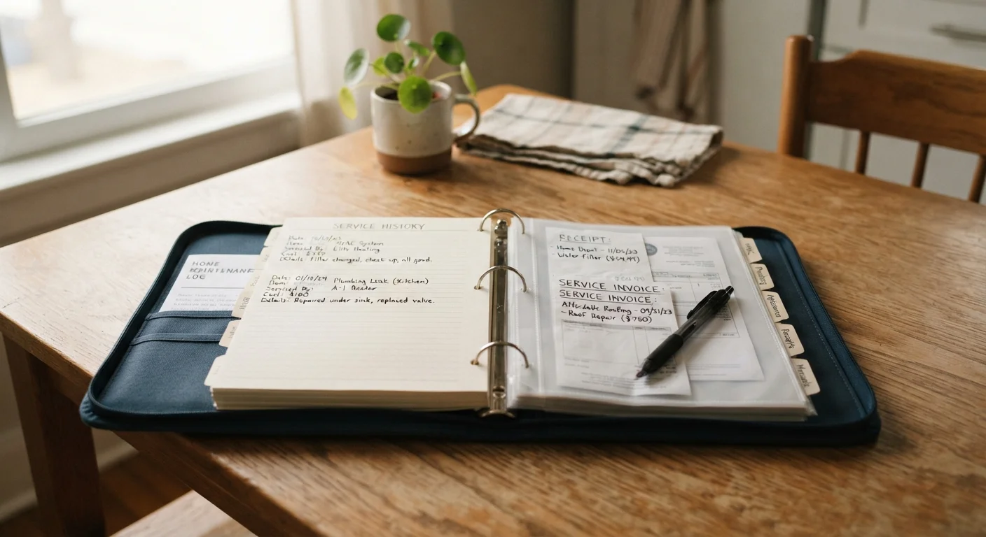 How a Home Maintenance Log Can Save You Time and Money