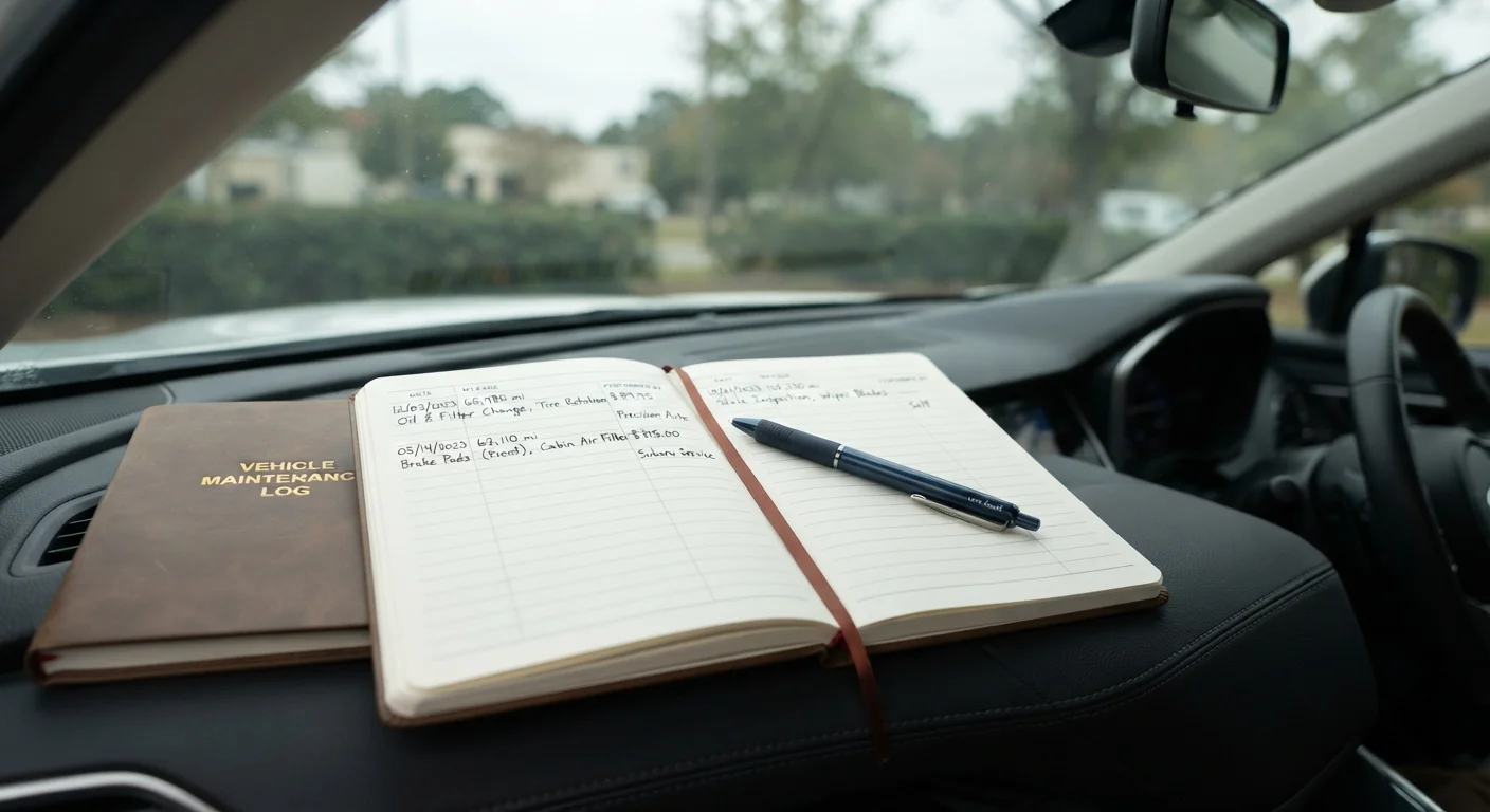 Keeping a Car Maintenance Log