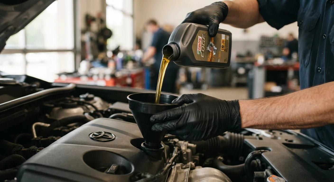 Oil Change Intervals: Synthetic vs. Conventional Motor Oil