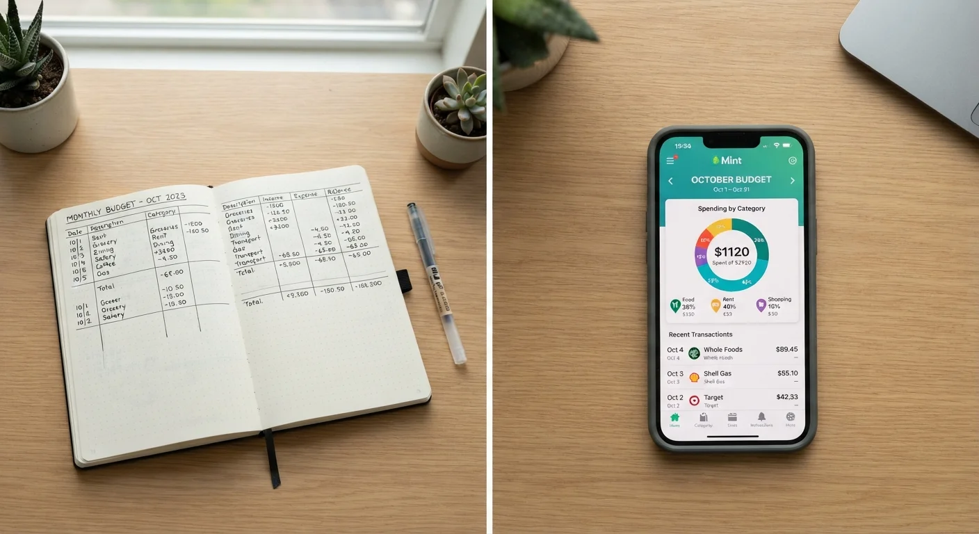 Paper Budgeting vs. Budgeting Apps: What Each One Gets Right