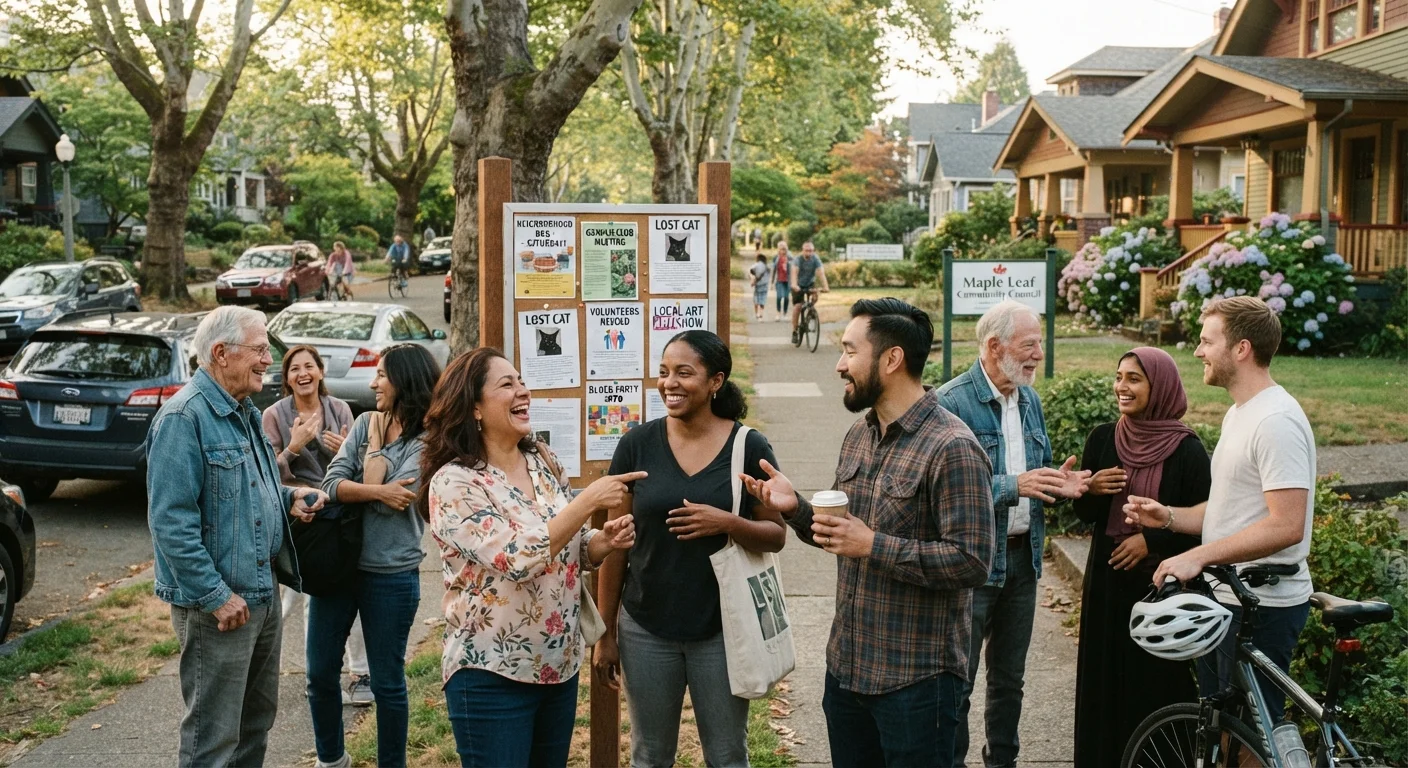 Signs a Neighborhood Is Genuinely Civically Engaged