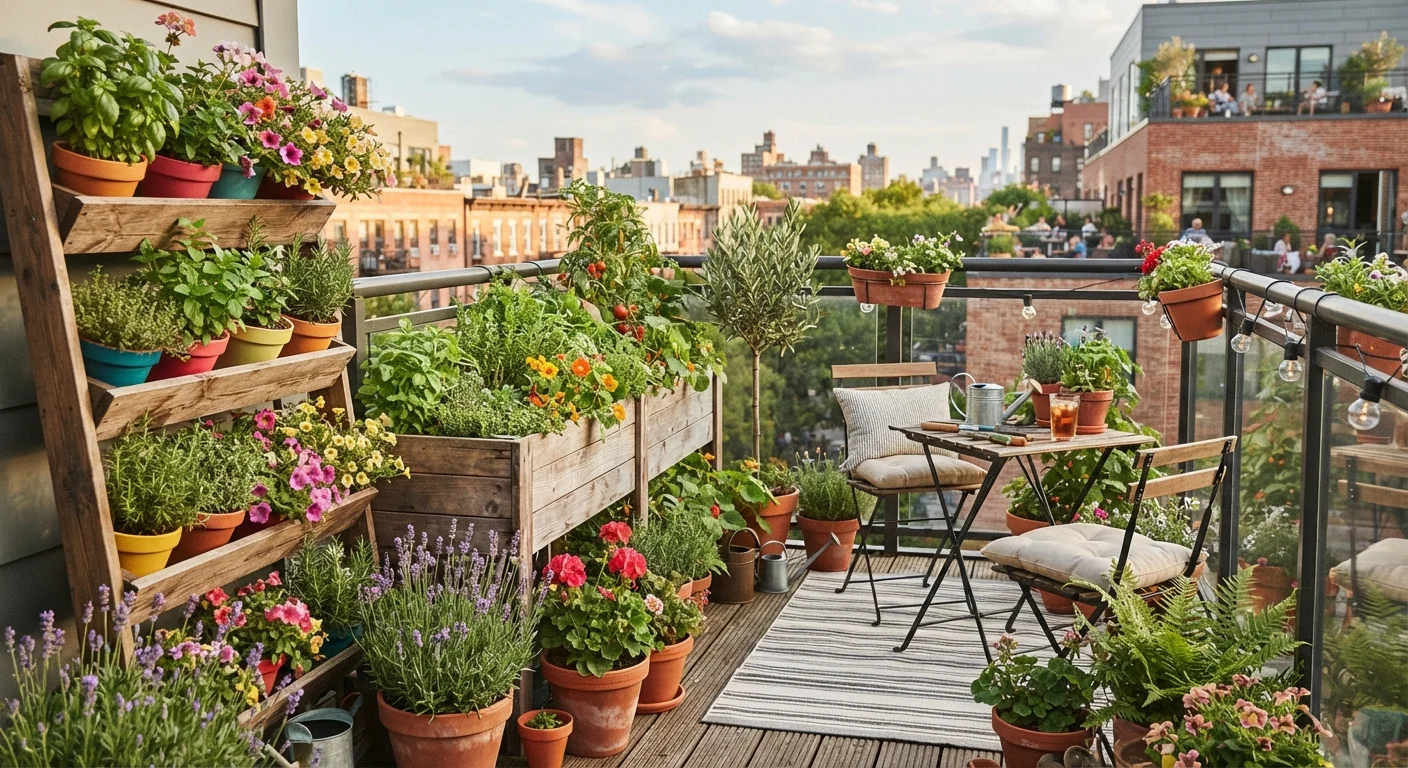 Small-Space Gardening: Making the Most of Patios, Balconies, and Narrow Yards