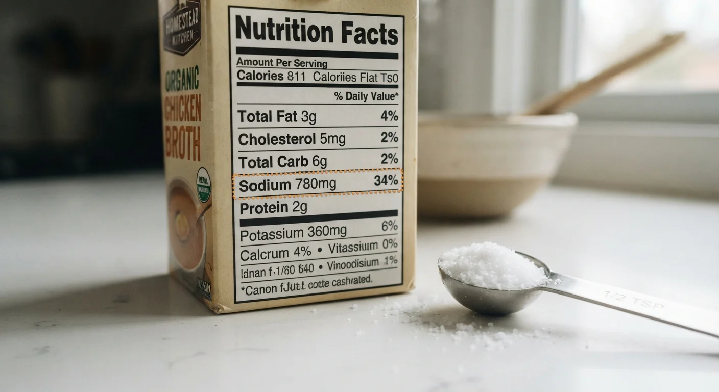 Sodium and Your Health: What the Numbers on the Label Mean