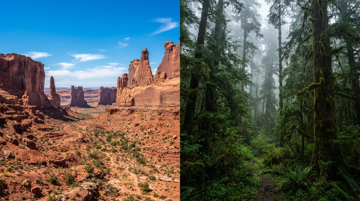 The American Southwest vs. the Pacific Northwest: Two Very Different Ways to See Wild America