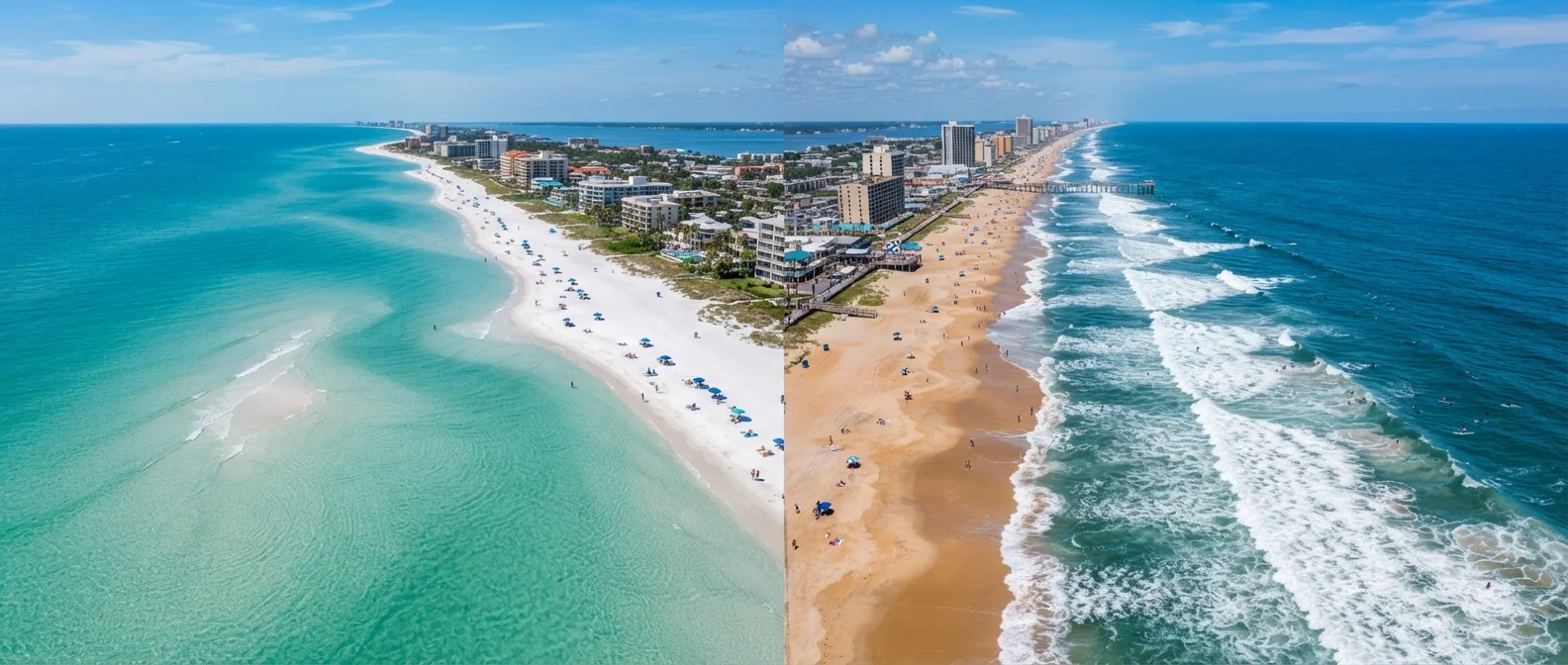 The Gulf Coast vs. the Atlantic Coast: Choosing Between America's Two Very Different Southern Beaches