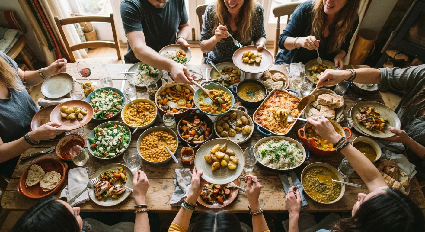 The Real Meaning Behind America's Potluck Tradition