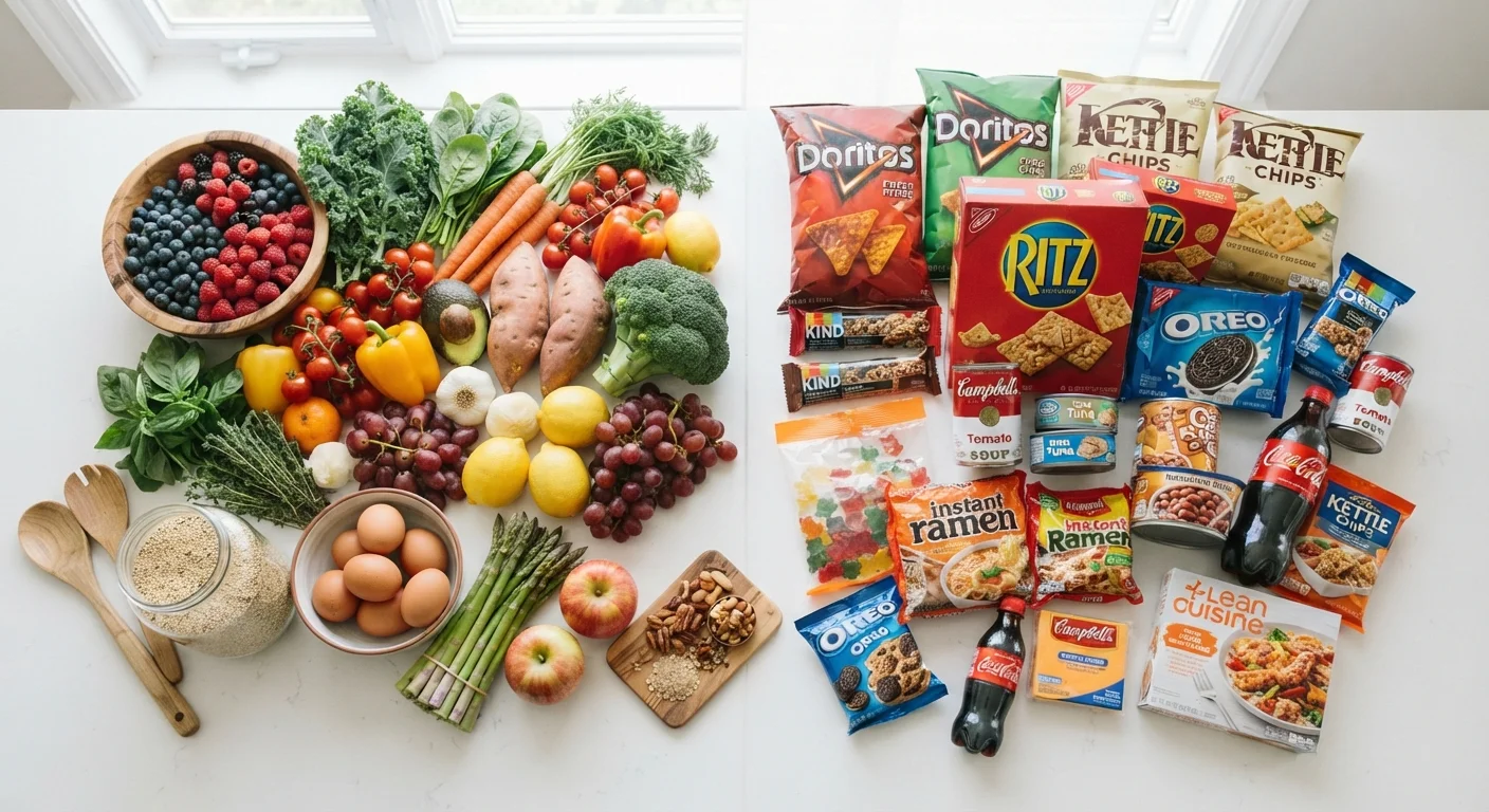 Whole Foods vs. Processed Foods: Understanding the Real Difference